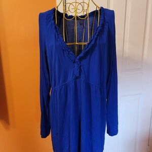 Daisy Fuentes Royal Blue Top